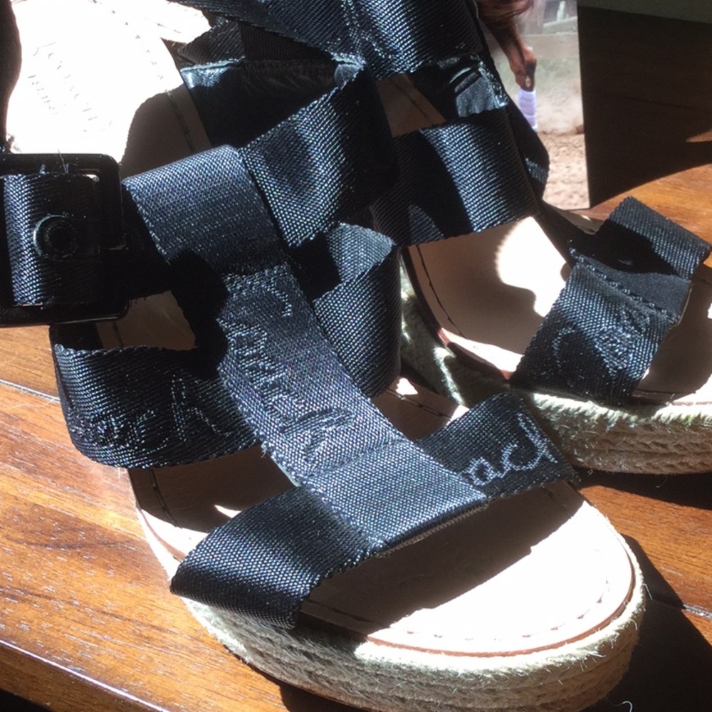 Coach sandal festival cowgirl rodeo chic Sunday brunch farmer’s market shoe heel - Picture 7 of 10
